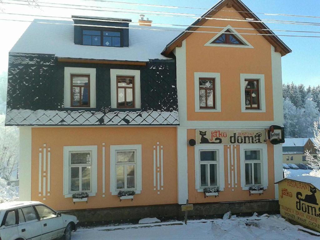 Jako Doma Albrechtice v Jizerskych horach Kültér fotó